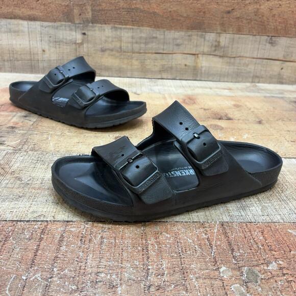 Birkenstock Shoes - Birkenstock Arizona EVA Sandals Womens Size 5 36 Black Slide Comfort Shoes